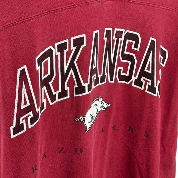 Y2K Arkansas Razorbacks Shirt Jersey Medium - Picture 2 of 5
